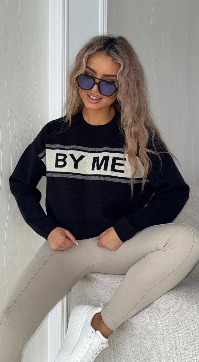 Black Cashmere Sweater One Size / Sweter CR By Me - czarny 🇵🇱