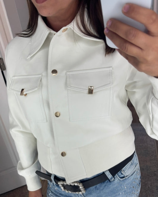 Eco - leather Jacket BONITA - no return‼️