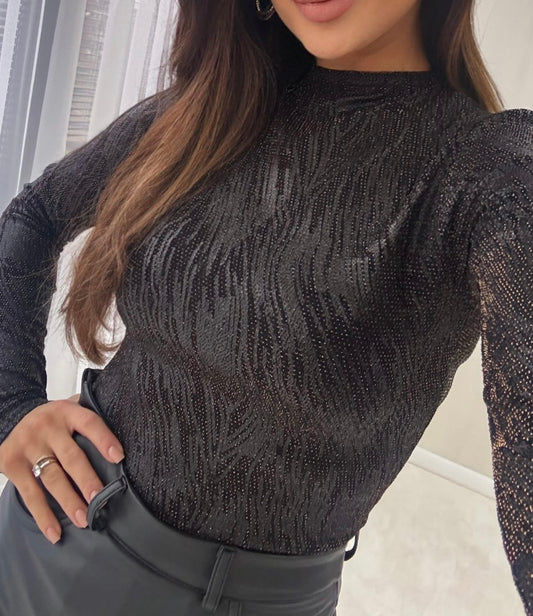 Elegant Blouse ByMe / Bluzka SABRINA harley - czarna ByMe 🇵🇱